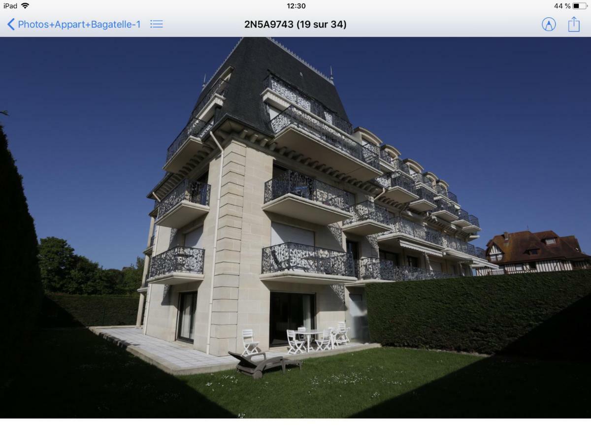 Deauville Rez De Jardin/Garden Floor Zewnętrze zdjęcie